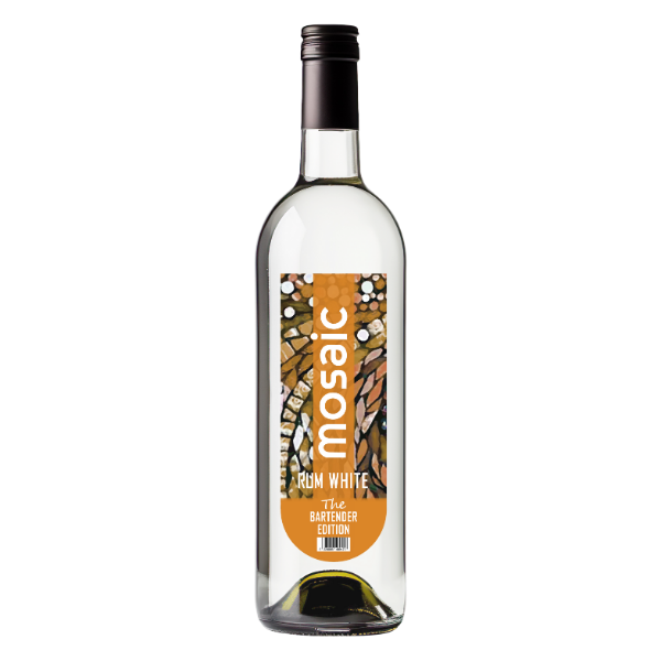 Claret-bottels-02.png Mosaic Rum White The Bartender Edition 750ml