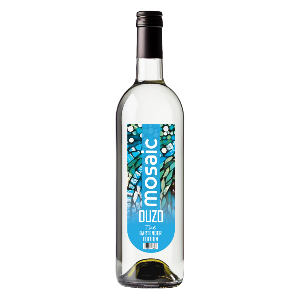 Claret-bottels-06.png Mosaic Ouzo The Bartender Edition 750ml